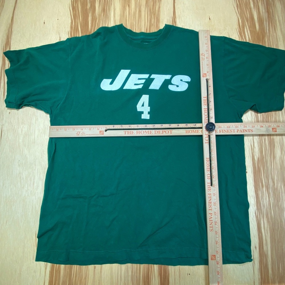 Brett Favre New York Jets‎ Shirt Jersey Mens XL Green - Picture 4 of 5